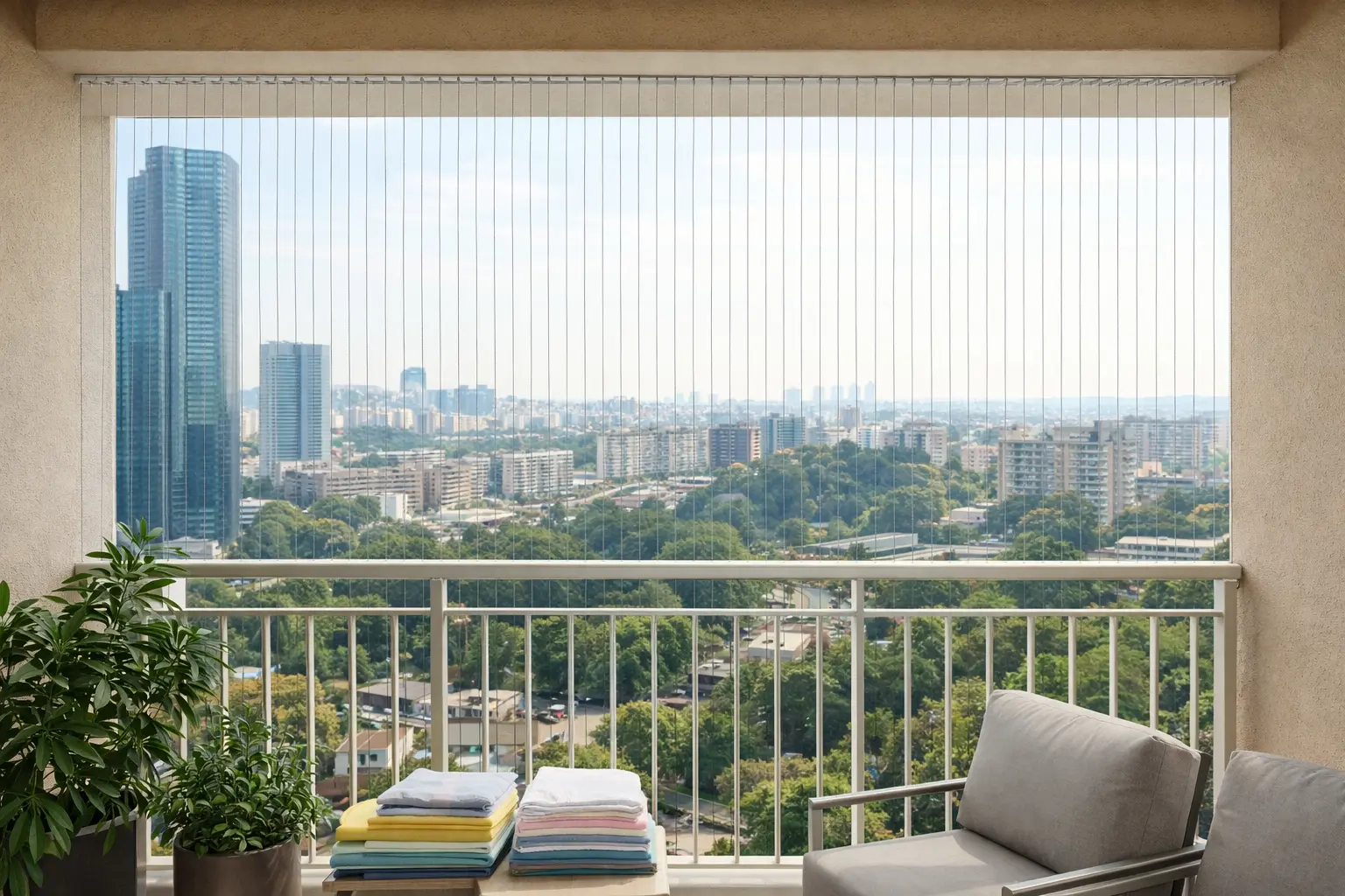 Balcony Invisible Grills